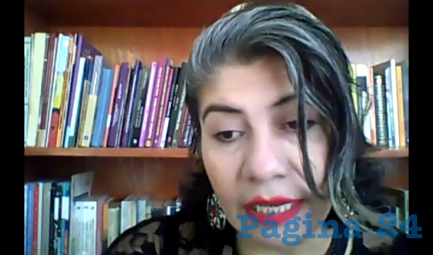 Verónica Aguilar Vázquez, académica de la Benemérita Universidad Autónoma de Zacatecas (BUAZ) (Foto Archivo Página 24)