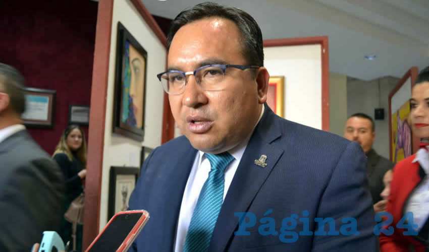 Jaime Flores Medina, secretario Ejecutivo del Sistema Estatal de Seguridad Pública (Foto Archivo Página 24)