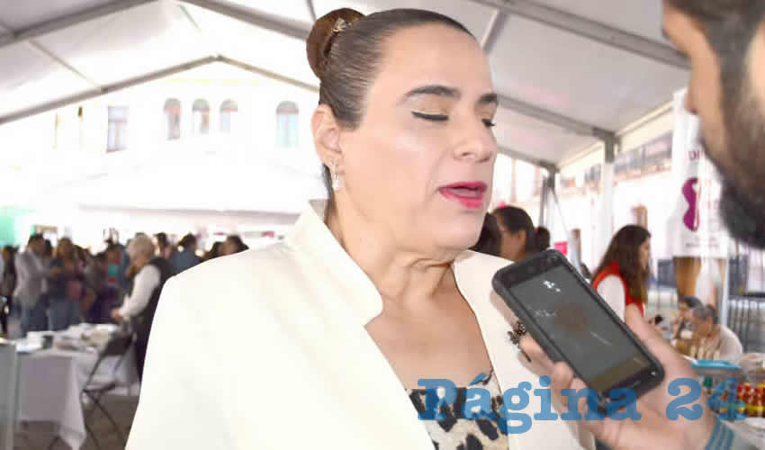 María de Lourdes Rodarte Díaz, directora del Instituto para la Atención e Inclusión de Personas con Discapacidad (Foto Archivo Página 24)