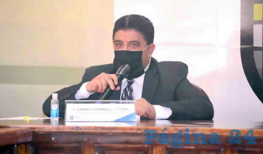 Liborio Carrillo Castro, secretario de Gobierno Municipal de Jerez (Foto: Cortesía)