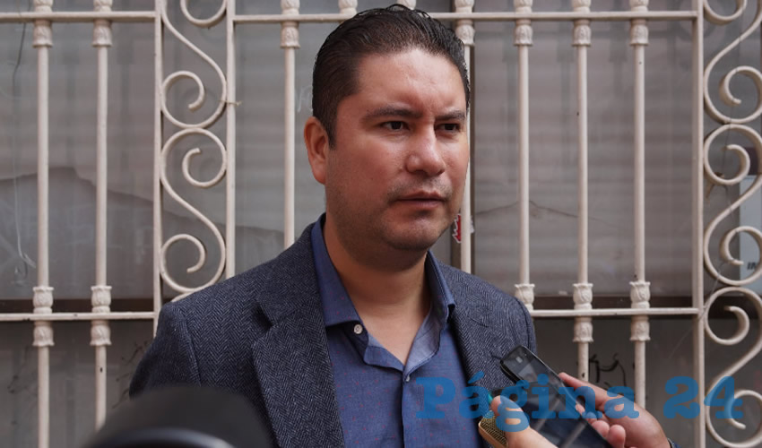 Iván de Santiago Beltrán, secretario municipal de Gobierno de Zacatecas (Foto Archivo Página 24)