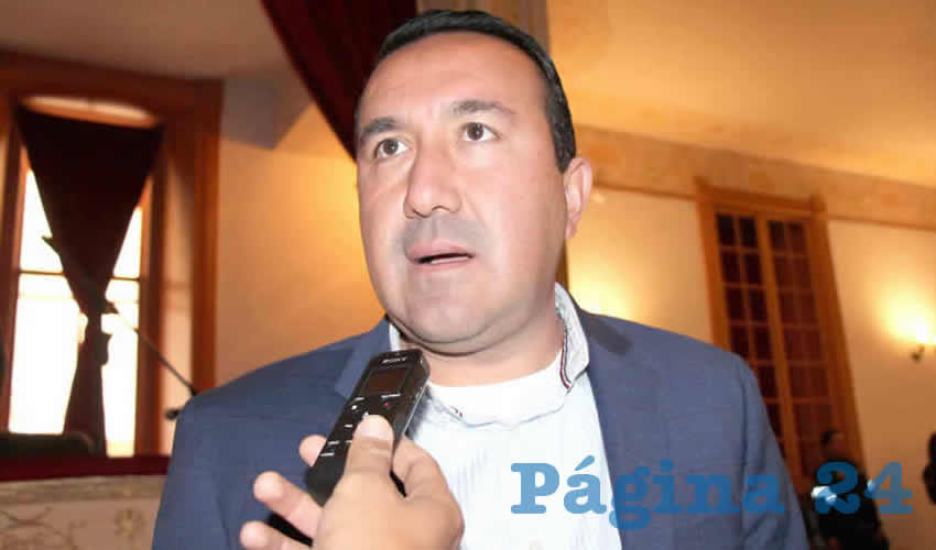 José Alfredo González Perales, presidente municipal de Miguel Auza (Foto: Archivo Página 24)