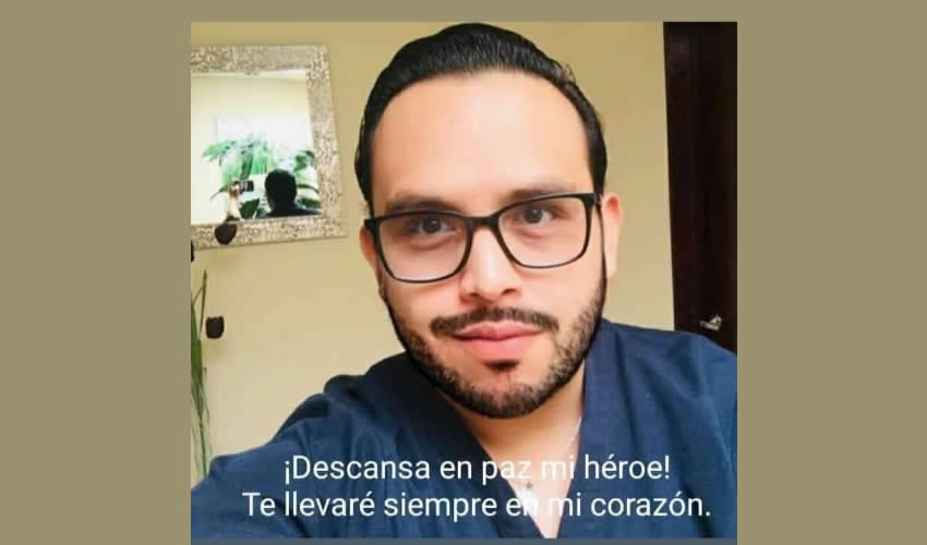 Este fin de semana falleció otro médico zacatecano a causa de COVID-19: Óscar de Jesús Aguilar Aguilar, joven de 27 años, con raíces en las regiones de Río Grande y Cañitas de Felipe Pescador, un hecho que consternó a la población, sobre todo del campo de la medicina. (Foto Cortesía)