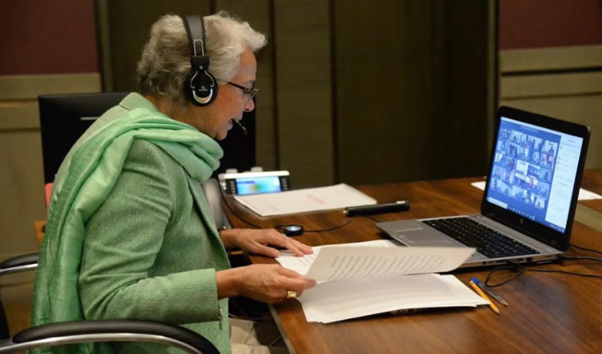 La Secretaria de Gobernación, Olga Sánchez Cordero, afirmó que el bienestar de niñas, niños y adolescentes es una de las prioridades del proyecto de la Cuarta Transformación