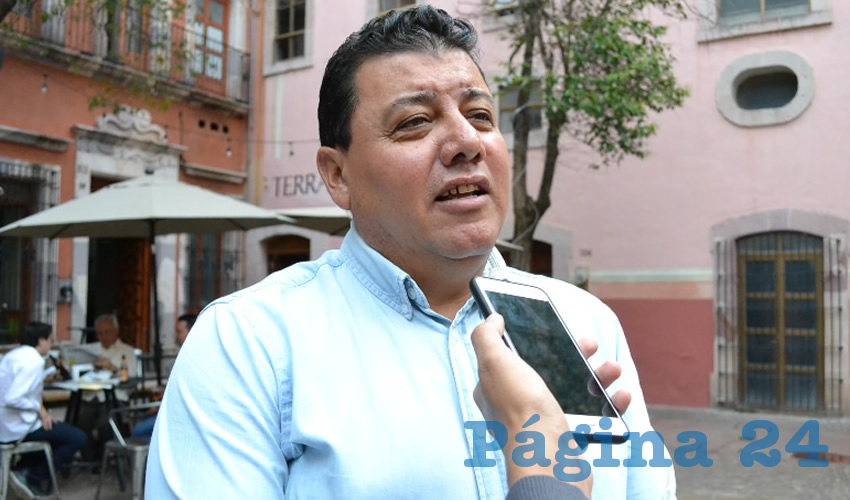 Fernando Galván Martínez, líder frijolero en el norte del estado de Zacatecas e integrante del Movimiento Regeneración Nacional (Morena) (Foto Rocío Castro Alvarado)
