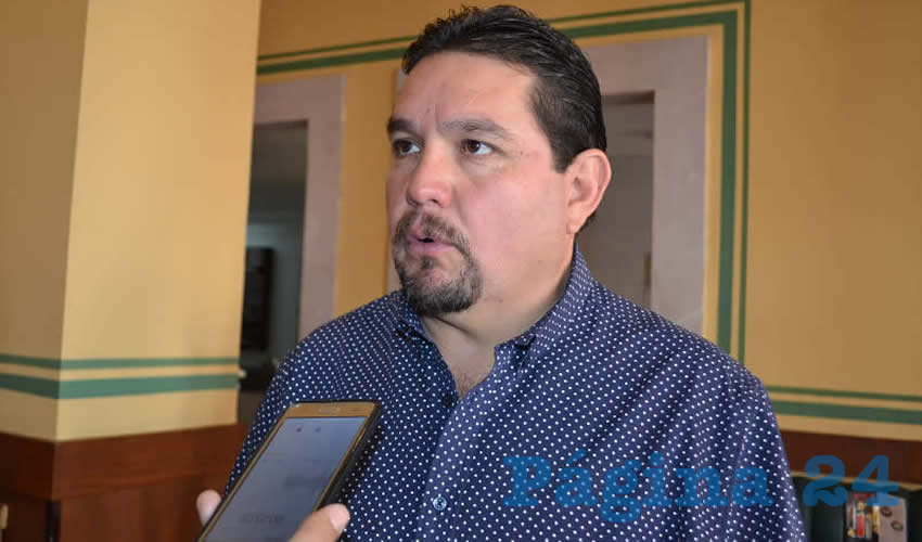 Gustavo Uribe Gongora, dirigente estatal del Partido Revolucionario Institucional (PRI) (Foto Archivo Página 24)