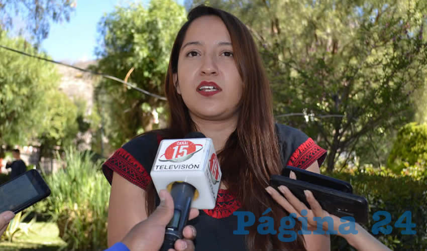 Emilia Pesci Martínez, directora del Instituto Municipal de las Mujeres Zacatecanas para la Igualdad (Inmuzai) (Foto Archivo Página 24)