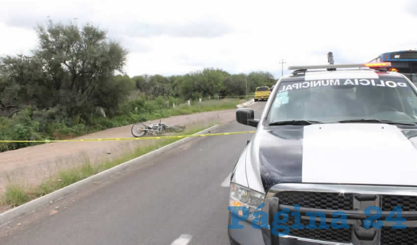El fatal percance ocurrió sobre la carretera estatal 25, en Asientos