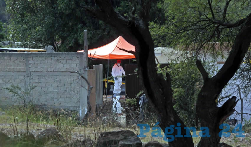 La narcofosa de la colonia El Mirador II, en Tlajomulco de Zúñiga/Foto: Cuartoscuro