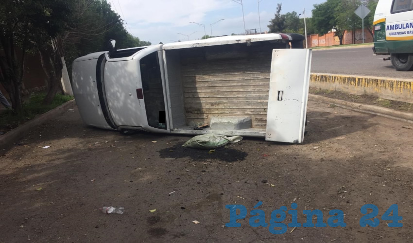 El percance ocurrió en la avenida Paseo de las Maravillas, cerca de la entrada al residencial Villa del Campestre