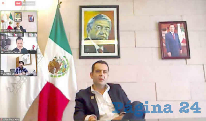 Se llevó a cabo la Segunda Asamblea General Ordinaria 2020 de la Asociación Nacional de Ciudades Mexicanas del Patrimonio Mundial, en la que Ulises Mejía Haro, Presidente Municipal de Zacatecas participó en la reunión efectuada en modalidad virtual, respetando los debidos protocolos de sanidad y distancia derivados de la contingencia por COVID-19.