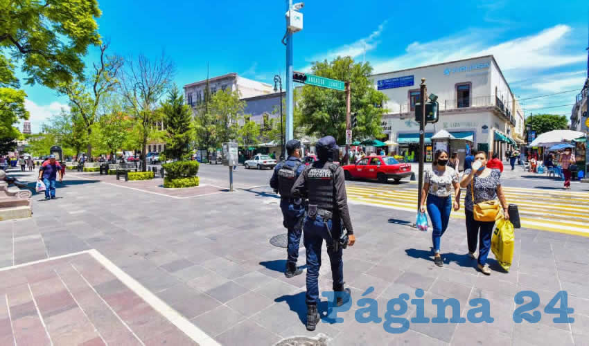 La Secretaría de Seguridad Pública Municipal de Aguascalientes respeta en todo momento las garantías individuales