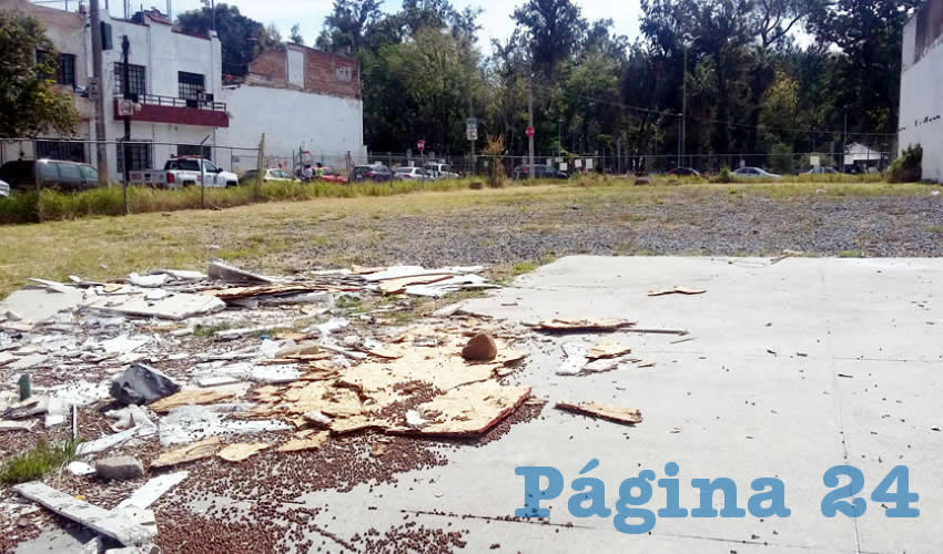 Persisten las problemáticas de falta de vigilancia en esta parte de Guadalajara: los robos son cosa de todos los días, así como la falta de aseo público y de farolas funcionando en las calles/Foto: Archivo Página 24