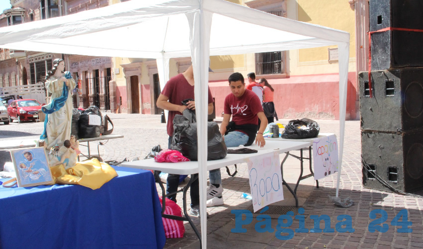 Se instalará un módulo para recibir los donativos de la sociedad en la Avenida Universidad número 321, colonia La Loma, en Zacatecas a partir de hoy 3 de agosto con un horario de 9 de la mañana a 6 de la tarde (Foto: Archivo Página 24)