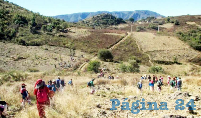 Tuapurie-Santa Catarina Cuexcomatitlán, municipio Mezquitic, en la zona donde ocurrió el feminicidio de una mujer wixárika a manos de su esposo/ Foto: Facebook
