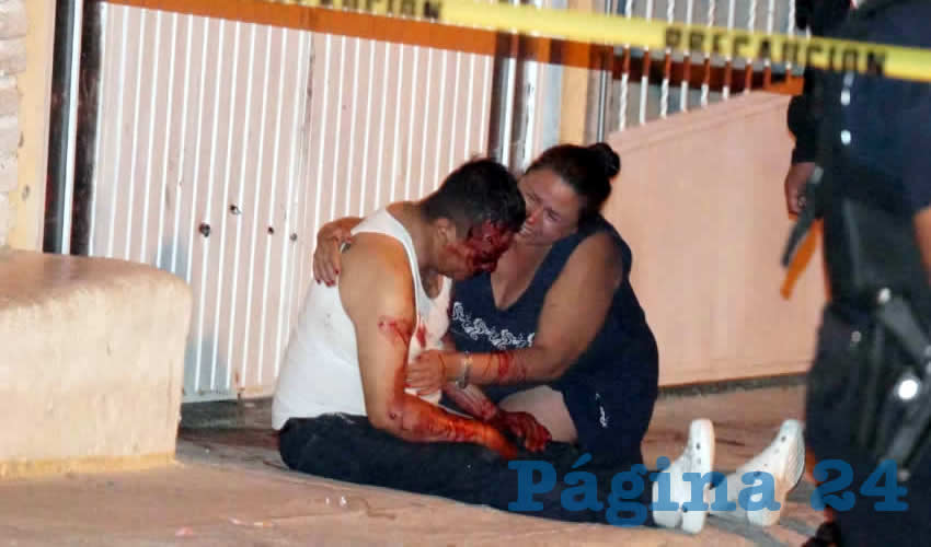 Así encontraron los policías a Jesús García Jiménez, quien era acompañado por su esposa