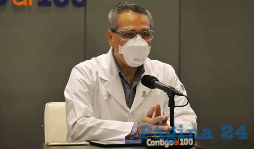 Miguel &Aacute;ngel Piza Jim&eacute;nez, secretario de Salud de Aguascalientes