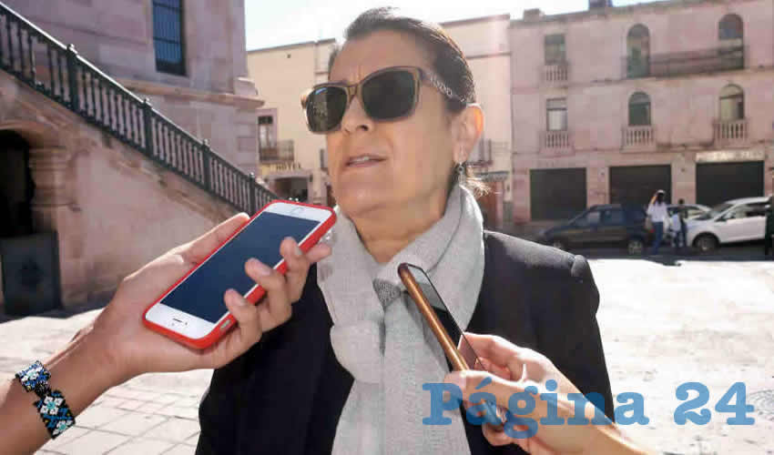 Gema Mercado Sánchez, titular de la Secretaría de Educación de Zacatecas (Seduzac) (Foto Archivo Página 24)