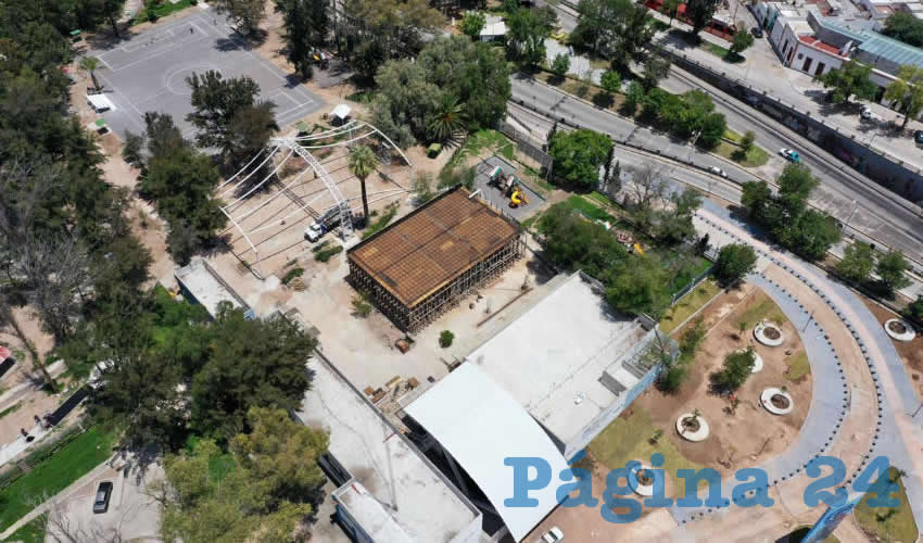 Las acciones contemplan la rehabilitación de baños de oficinas, canchas de futbol y beisbol, gradería, bancas y mobiliario urbano