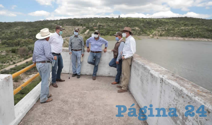El gobernador del Estado, Mart&iacute;n Orozco, supervis&oacute; el avance del proyecto de tecnificaci&oacute;n de las presas de Malpaso, Media Luna, Orde&ntilde;a Vieja, La Codorniz y Pe&ntilde;a blanca