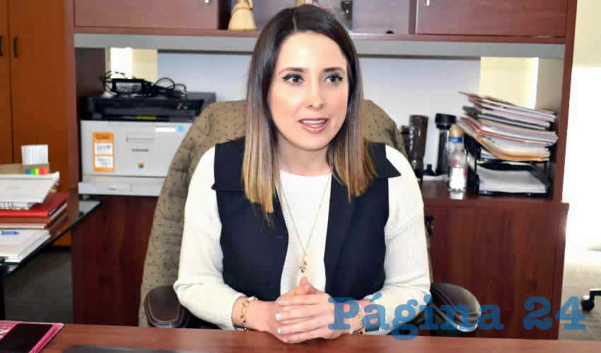 Alejandrina Varela Luna, directora del Instituto de la Juventud de Zacatecas (Injuve) (Foto Archivo Página 24)
