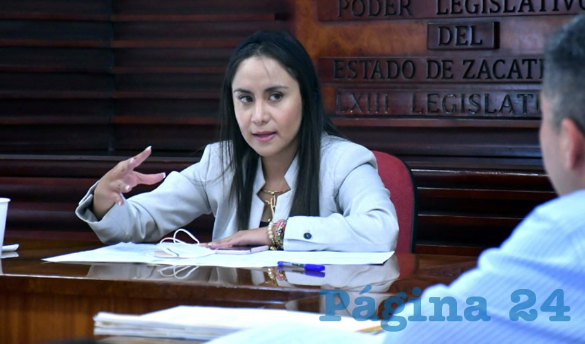 Karla Dejanira Valdez Espinoza, diputada local por el Partido Revolucionario Institucional (PRI)