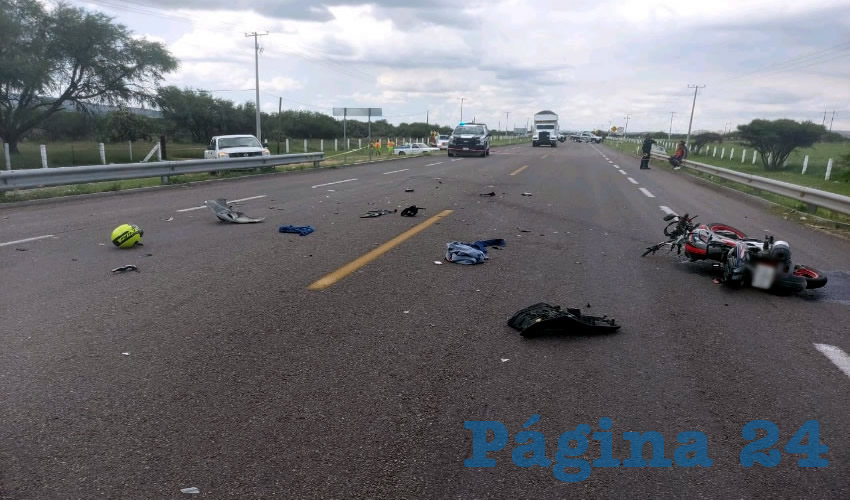 El pasado 4 de agosto se registr&oacute; el fatal choque entre un autom&oacute;vil y una motocicleta, cuyo sangriento saldo subi&oacute; ayer a dos muertos