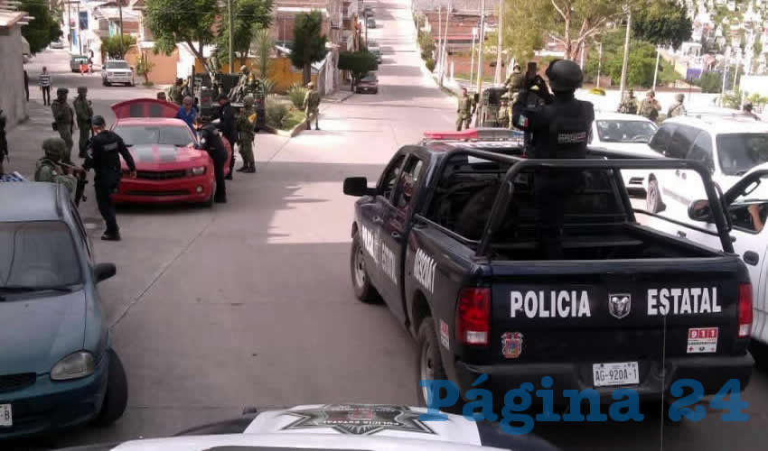 Operativo Frontera se realiza mediante un trabajo coordinado entre Polic&iacute;a Estatal, municipales, Guardia Nacional y Ej&eacute;rcito Mexicano