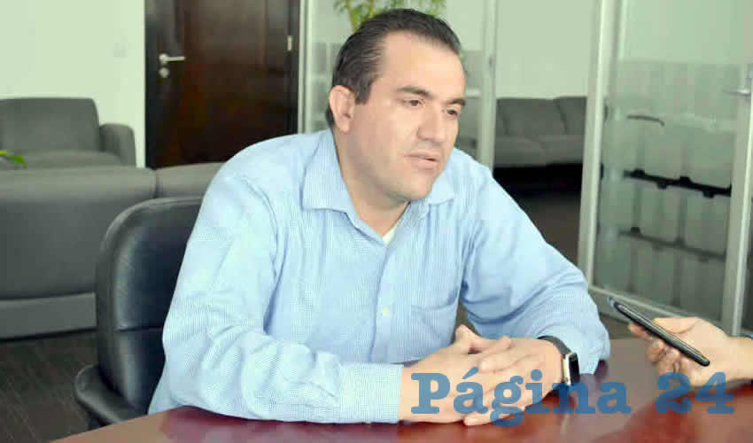 Luis Fernando Maldonado Moreno, titular de la Secretaría del Agua y Medio Ambiente (SAMA) (Foto: Archivo Página 24)