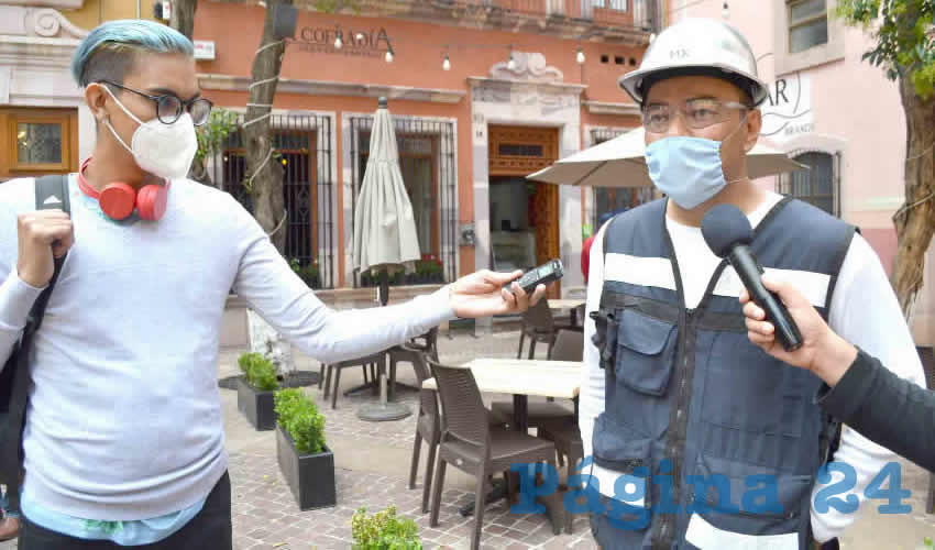 José González Ibarra, del Colegio de Ingenieros Civiles, destacó que apenas determinarán lo que ocasionó el derrumbe, aunque dijo que fue a consecuencia del paso del tiempo. (Foto Merari Martínez)