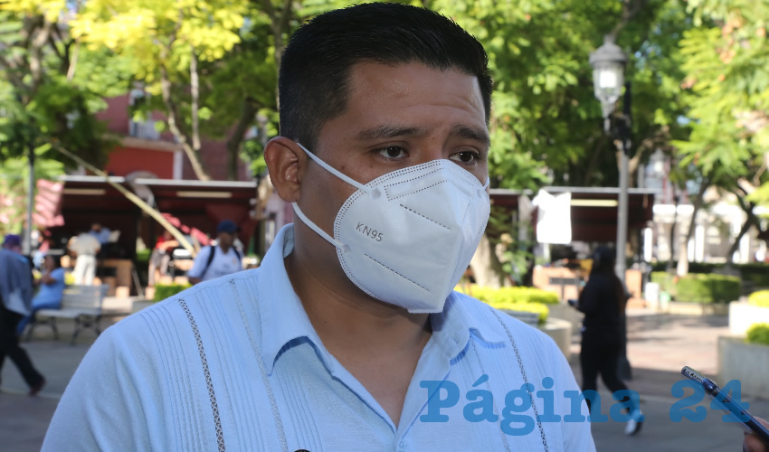Héder Guzmán, diputado local (Foto: Eddylberto Luévano Santillán)