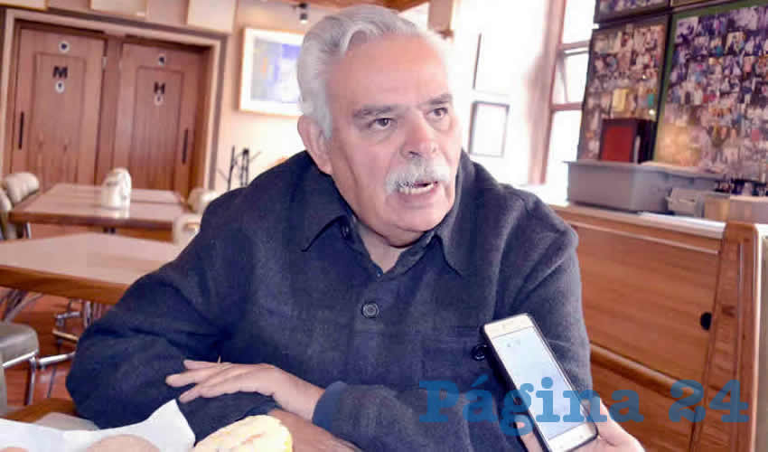 José Luis Medina Lizalde, exdirigente estatal del Movimiento Regeneración Nacional (Morena)(Foto Archivo Página 24)