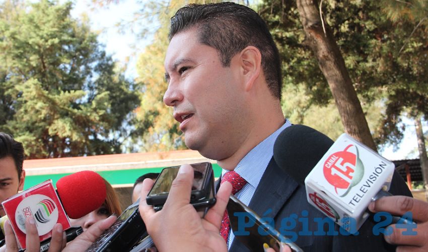 Iván de Santiago Beltrán, secretario de gobierno del municipio de Zacatecas (Foto Archivo Página 24)