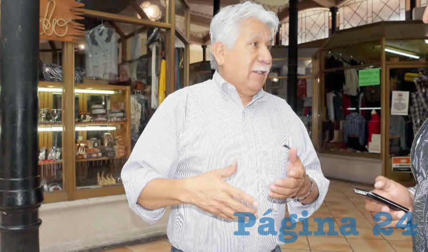 José Santos Cervantes, líder del Frente Social por la Soberanía Popular (FSSP) e integrante de Movimiento Regeneración Nacional (Morena) (Foto Archivo Página 24)