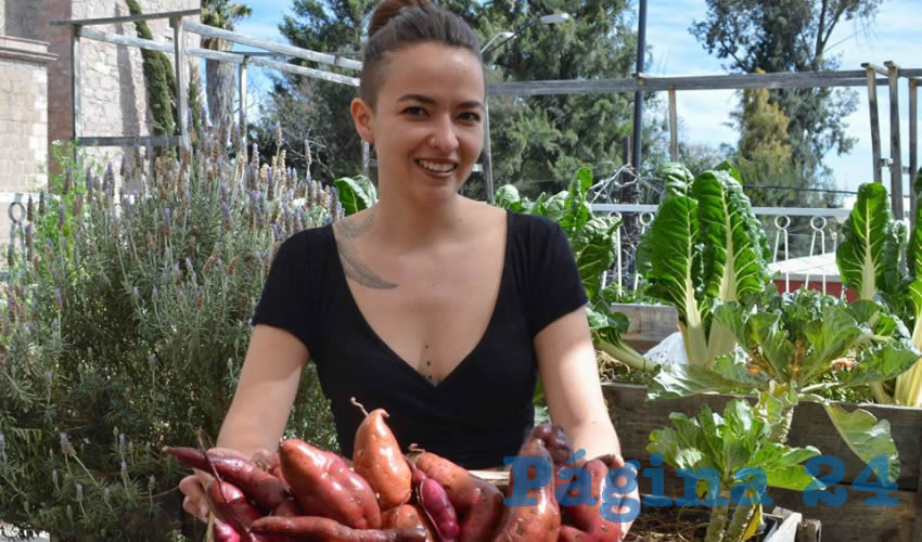 Florencia Franco, socia fundadora de Huertos de Paz