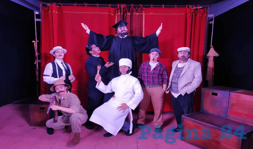 Se comparte a los espectadores una selección de cuatro obras cortas, de cuatro géneros diferentes que reflejan épocas en la historia del teatro
