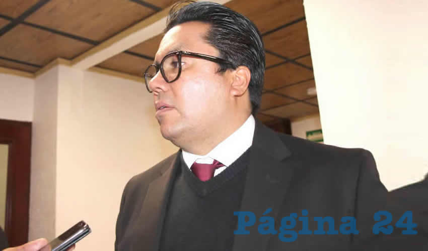 Omar Carrera Pérez, diputado local por Movimiento Regeneración Nacional (Morena) (Foto Rocío Castro Alvarado)