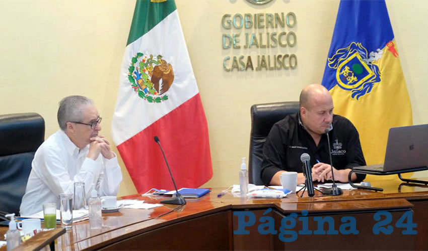 “En lugar de estar en un ejercicio de confrontación o de descalificación, mejor sentarnos a la mesa a construir una ruta de trabajo colectiva”, dijo Enrique Alfaro en el primero de tres foros virtuales donde según él se escuchará a especialistas que apoyen en la transformación de las instituciones de seguridad y procuración de justicia/Foto: Especial
