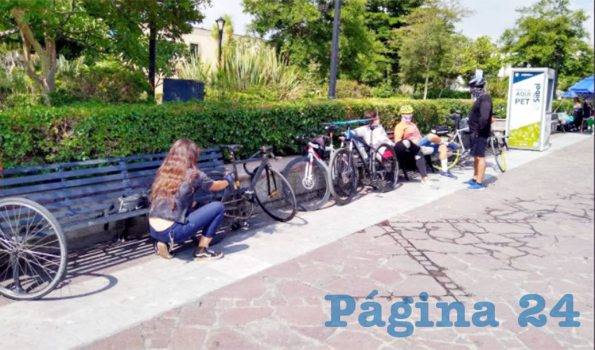 En lo que va del año se han registrado siete muertes de ciclistas, sin embargo, de acuerdo a Bici Blanca, de estas solo tres han ocurrido con la intervención del transporte público; por ello, el activista Yeriel Salcedo urgió la intervención de las autoridades/Fotos: Elizabeth Ríos Chavarría