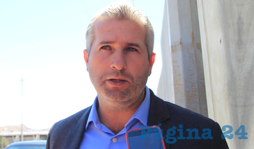 Antonio Aceves Sánchez, alcalde de Jerez (Foto Archivo Página 24)
