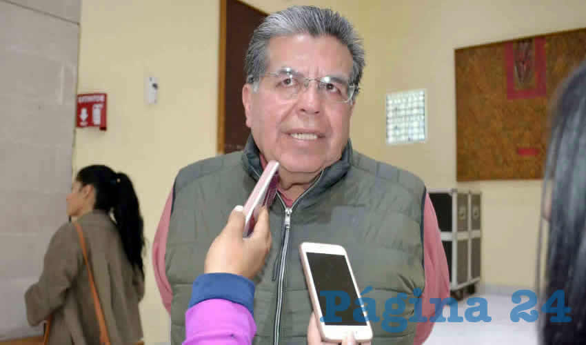 Cuauhtémoc Espinoza Jaime, presidente de la Unión de Colonias Agropecuarias de Zacatecas (Foto Archivo Página 24)