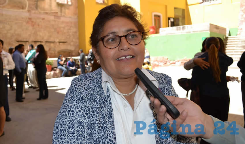 María Elena Ortega Cortés, activista social y exlegisladora local (Foto: Archivo Página 24)