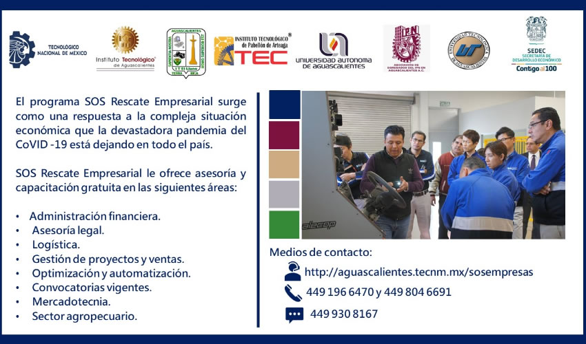 a convocatoria contin&uacute;a abierta para cualquier interesado que cuente con una empresa consolidada o est&eacute; iniciando su propio negocio