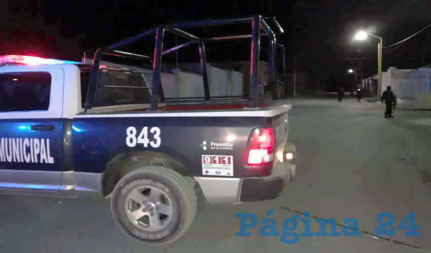El arribo de la policía municipal