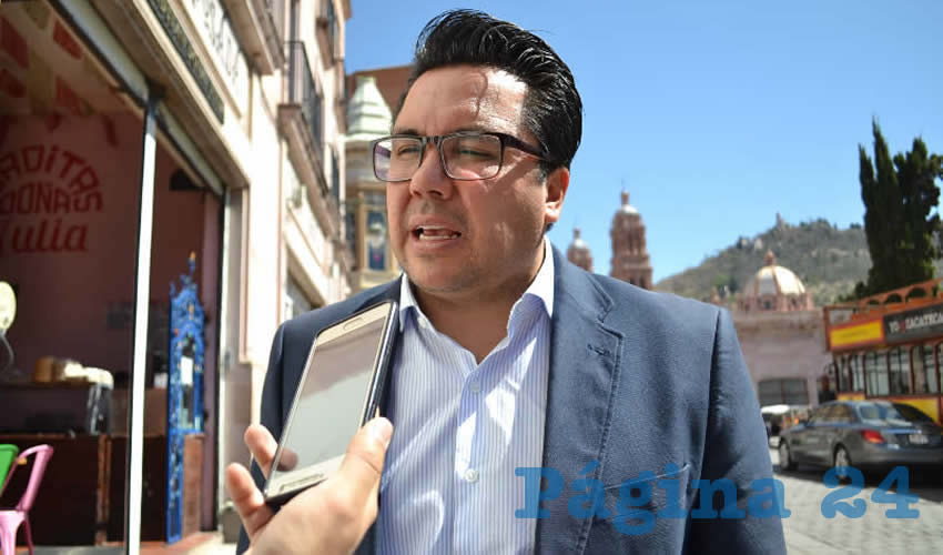 Omar Carrera Pérez, diputado local por Movimiento Regeneración Nacional (Morena) (Foto Archivo Página 24)