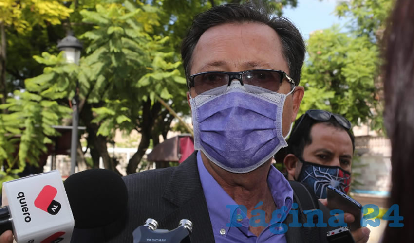 Ra&uacute;l Silva Perezchica, titular del Instituto de Educaci&oacute;n (Foto: Eddylberto Lu&eacute;vano Santill&aacute;n)