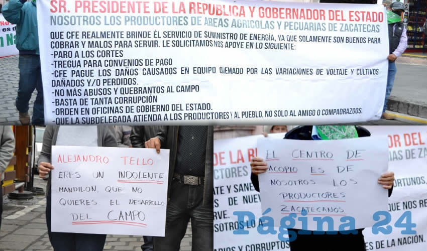 Los manifestantes siguieron por la tarde con la protesta bloqueando la avenida Hidalgo con música de tamborazo y disfrutando de carne asada y elotes, aunque el gobernador estaba en una reunión de mandatarios estatales en San Luis Potosí, a quien esperaban los atendiera