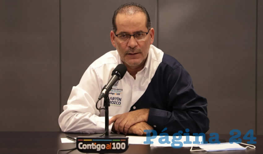 Mart&iacute;n Orozco Sandoval, gobernador del Estado