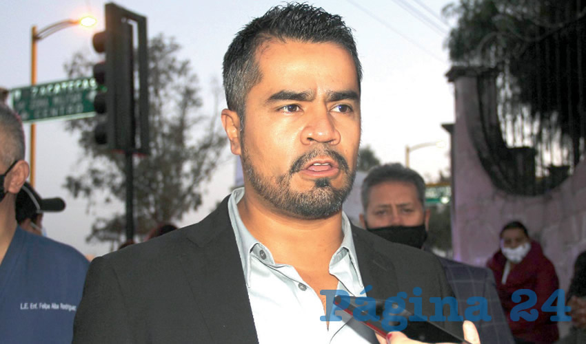 Francisco Araiza Méndez, secretario del SUTHMH (Foto: Juan Fernando Reyes Ortega)