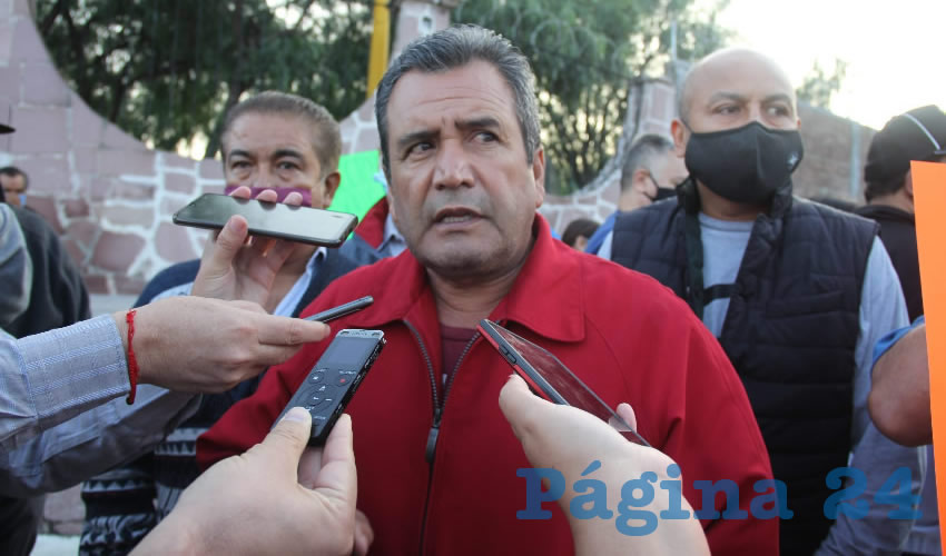 Bernardo Ram&iacute;rez Mart&iacute;nez, secretario de Transporte Escolar AC (Foto: Juan Fernando Reyes Ortega)